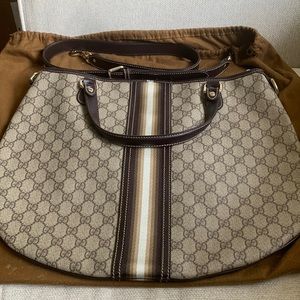 Authentic preloved Gucci two way Bag